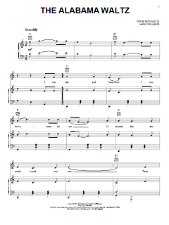 The Alabama Waltz von Hank Williams (Download) 