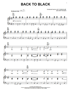 Back To Black von Amy Winehouse (Download) 