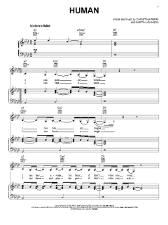 Human von Christina Perri (Download) 
