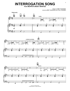 Interrogation Song von Bret McKenzie (Download) 