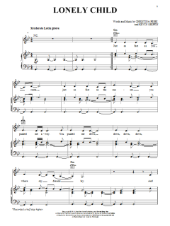 Lonely Child von Christina Perri (Download) 