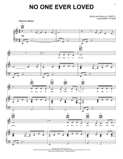 No One Ever Loved von Lykke Li (Download) 