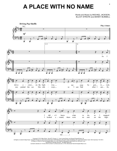 A Place With No Name von Michael Jackson (Download) 