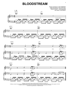 Bloodstream von Ed Sheeran (Download) 