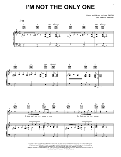 I'm Not The Only One von Sam Smith (Download) 