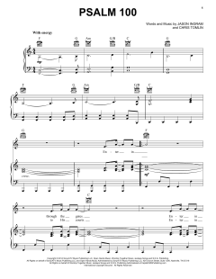 Psalm 100 von Chris Tomlin (Download) 