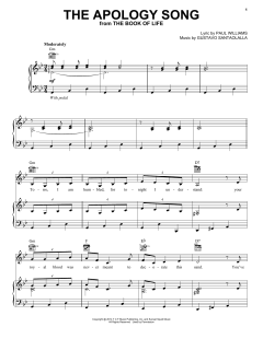 The Apology Song von Gustavo Santaolalla (Download) 