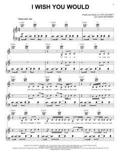 I Wish You Would von Taylor Swift (Download) 