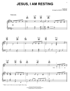 Jesus, I Am Resting von The Martins (Download) 