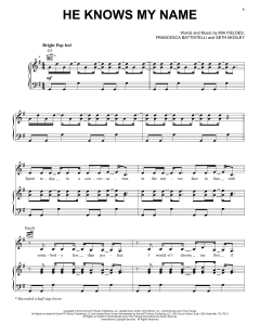 He Knows My Name von Mia Fieldes (Download) 