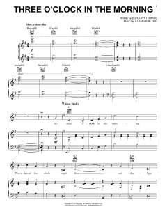 Three O'Clock In The Morning von Julian Robledo (Download) 