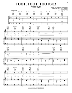 Toot, Toot, Tootsie! (Good-bye!) von Gus Kahn (Download) 