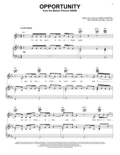 Opportunity von Charles Strouse (Download) 
