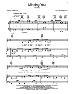 Missing You (My Bill) von Frank Wildhorn (Download) 