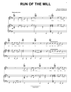 Run Of The Mill von George Harrison (Download) 