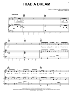 I Had A Dream von Kelly Clarkson (Download) 