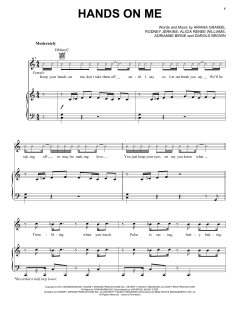 Hands On Me von Ariana Grande (Download) 