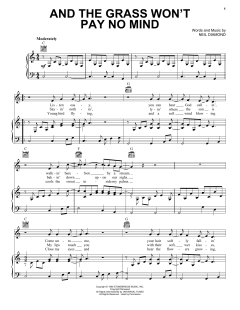 And The Grass Won't Pay No Mind von Elvis Presley (Download) 