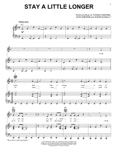 Stay A Little Longer von Shane McAnally (Download) 