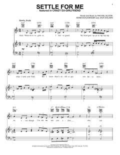 Settle For Me von Adam Schlesinger (Download) 