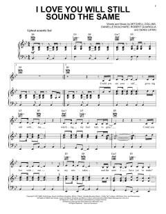I Love You Will Still Sound The Same von Danielle Bouchard (Download) 