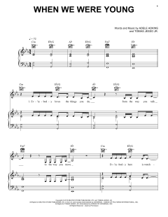 When We Were Young von Adele (Download) 