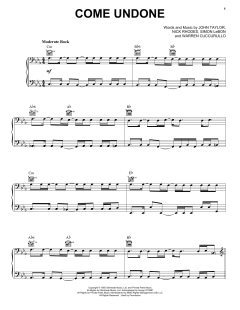 Come Undone von Duran Duran (Download) 
