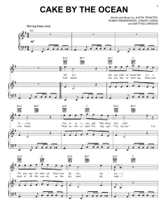 Cake By The Ocean von DNCE (Download) 