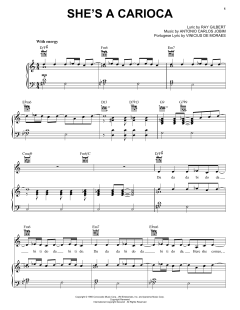 She's A Carioca von Antonio Carlos Jobim (Download) 