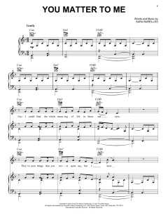 You Matter To Me von Sara Bareilles (Download) 