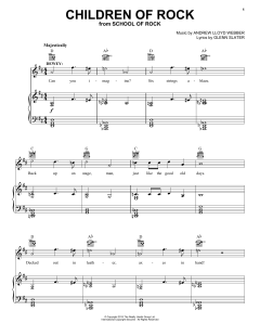 Children Of Rock von Glenn Slater (Download) 