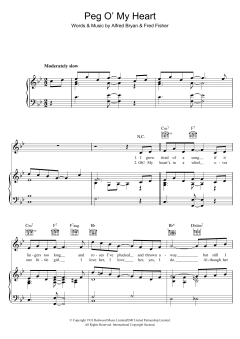 Peg O' My Heart von Fred Fisher (Download) 