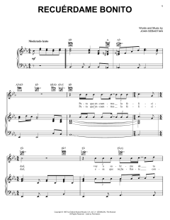 Recúerdame Bonito von Joan Sebastian (Download) 
