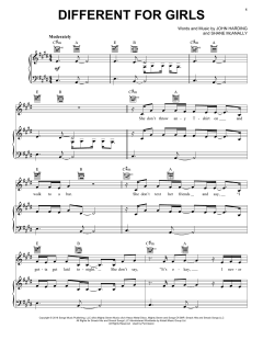 Different For Girls von Shane McAnally (Download) 