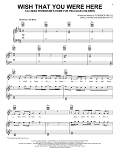 Wish That You Were Here von Florence and the Machine (Download) 