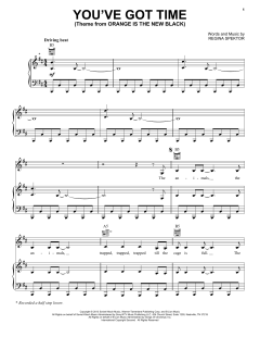 You've Got Time (Theme from Orange Is The New Black) von Regina Spektor (Download) 