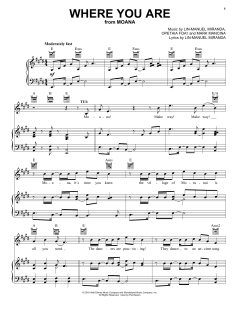 Where You Are von Lin-Manuel Miranda (Download) 