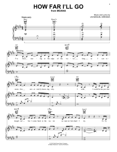 How Far I'll Go von Lin-Manuel Miranda (Download) 