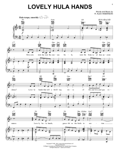 Lovely Hula Hands von R. Alex Anderson (Download) 