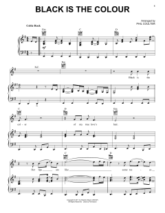Black Is The Colour von Celtic Thunder (Download) 