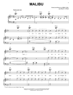 Malibu von Miley Cyrus (Download) 