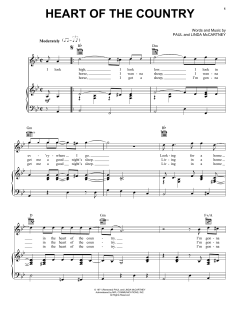 Heart Of The Country von Paul McCartney (Download) 