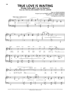 True Love Is Waiting (Ewige Liebe gibt's nur im Roman!) von Franz Waxman (Download) 