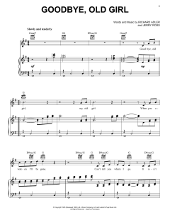 Goodbye, Old Girl von Jerry Ross (Download) 