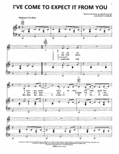 I've Come To Expect It From You von Dean Dillon (Download) 