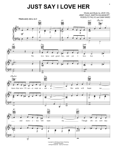 Just Say I Love Her von Martin Kalmanoff (Download) 