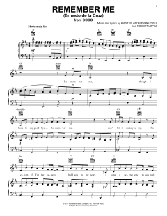 Remember Me (Ernesto de la Cruz) von Robert Lopez (Download) 