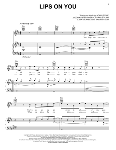 Lips On You von Maroon 5 (Download) 