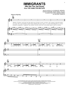 Immigrants (We Get The Job Done) von Lin-Manuel Miranda (Download) 