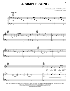 A Simple Song von Chris Stapleton (Download) 